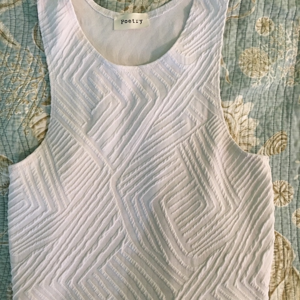 White Crop Top